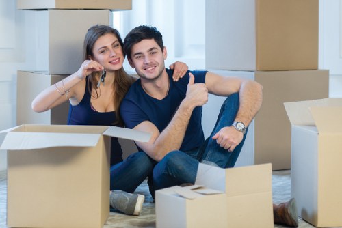 Moving truck service supporting a local home move in Bromley