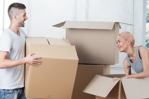 Furniture removal from a flat with stairs in Bromley