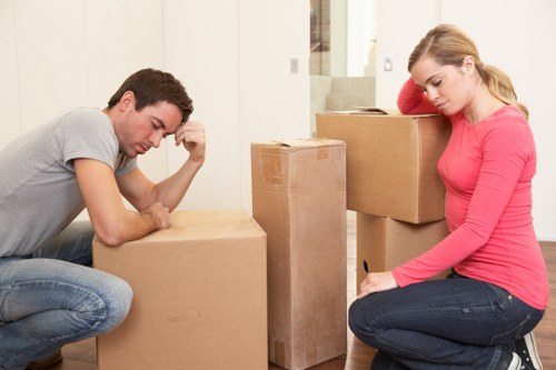 Careful loading and unloading help from a local Bromley van service