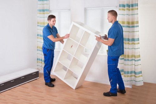 Local movers transporting household items during a Bromley relocation
