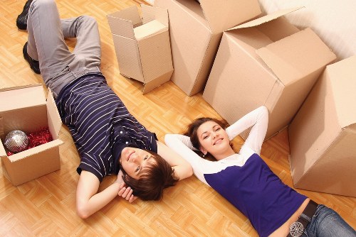 Furniture being carefully moved during a Bromley home relocation